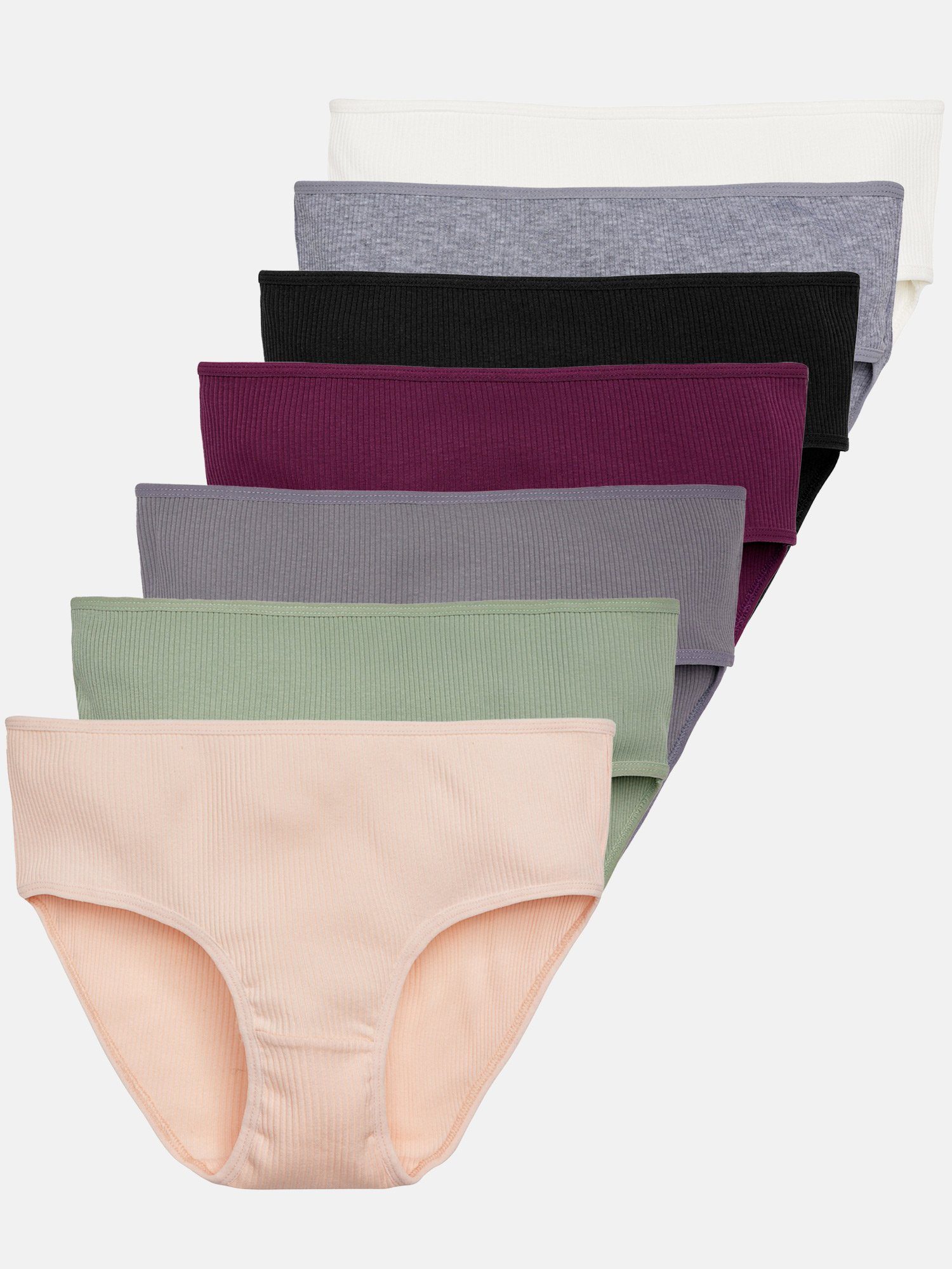 Tazzio Slip F904 (Set, 7-St) Damen Übergrößen Slips 7er-Pack