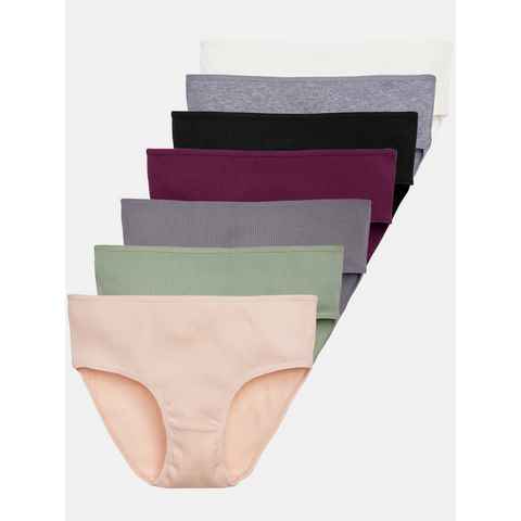 Tazzio Slip F904 (Set, 7-St) Damen Übergrößen Slips 7er-Pack