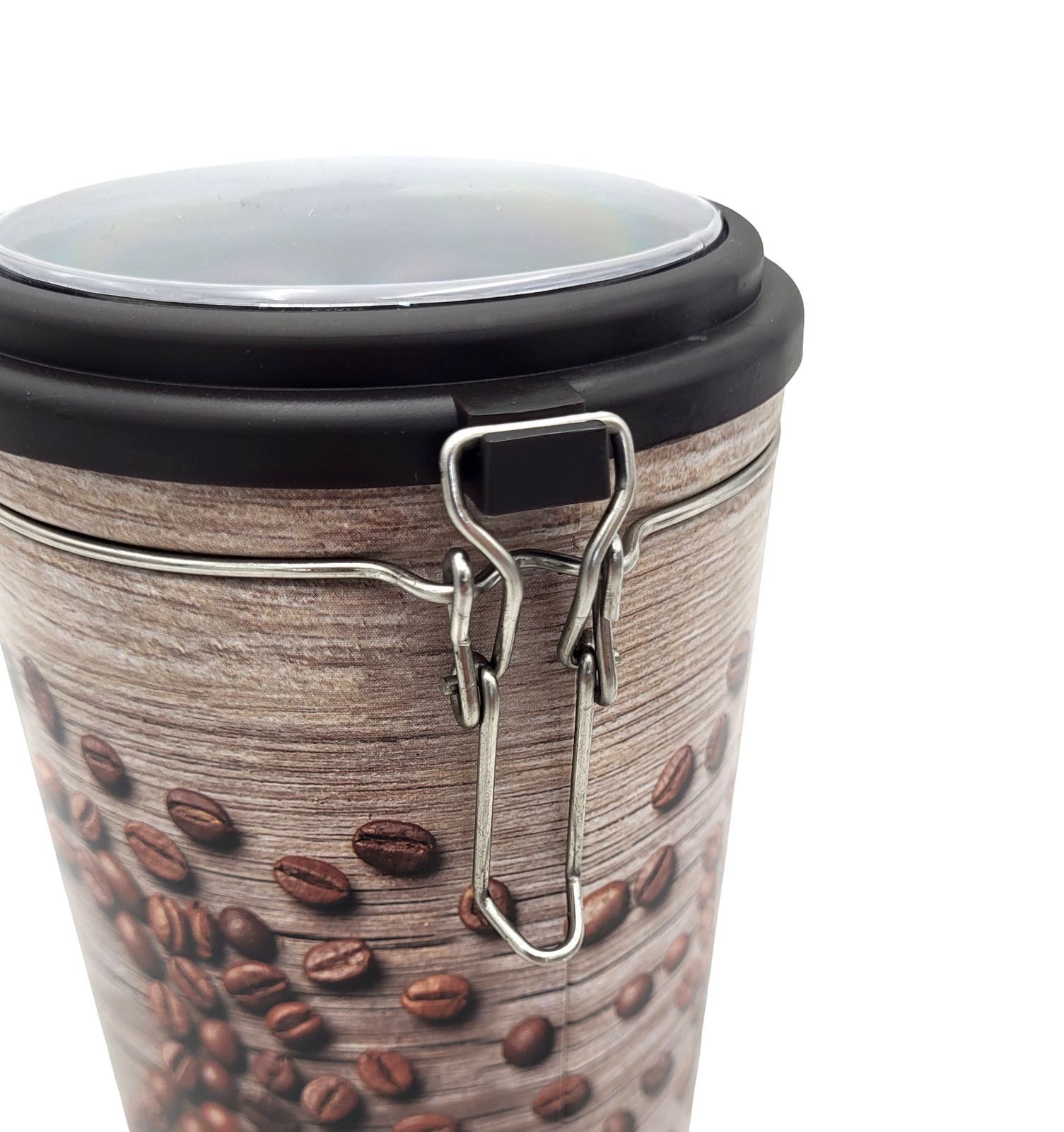 BURI Kaffeedose Vakuum Kaffeedose Metall Kaffeebox Kaffeebehälter Kaffeespender Kaffee, Metall – Bild 4 von 5