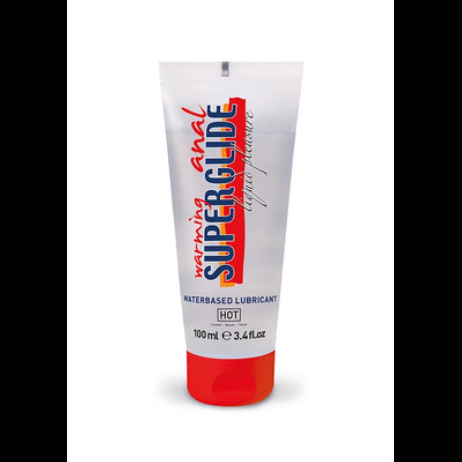 Analgleitgel HOT - 100 ml - Anal Superglide Warming Liquid Pleasure - Waterbased
