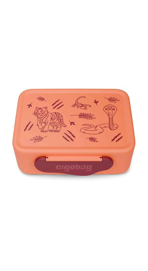 ergobag Lunchbox Brotdose, Kunststoff, (Brotdose, 1-tlg., 1x Brotdose), spülmaschinengeeignet