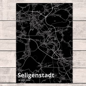 Mr. & Mrs. Panda Postkarte Seligenstadt - Geschenk, Geschenkkarte, Städte, Dankeskarte, Einladun
