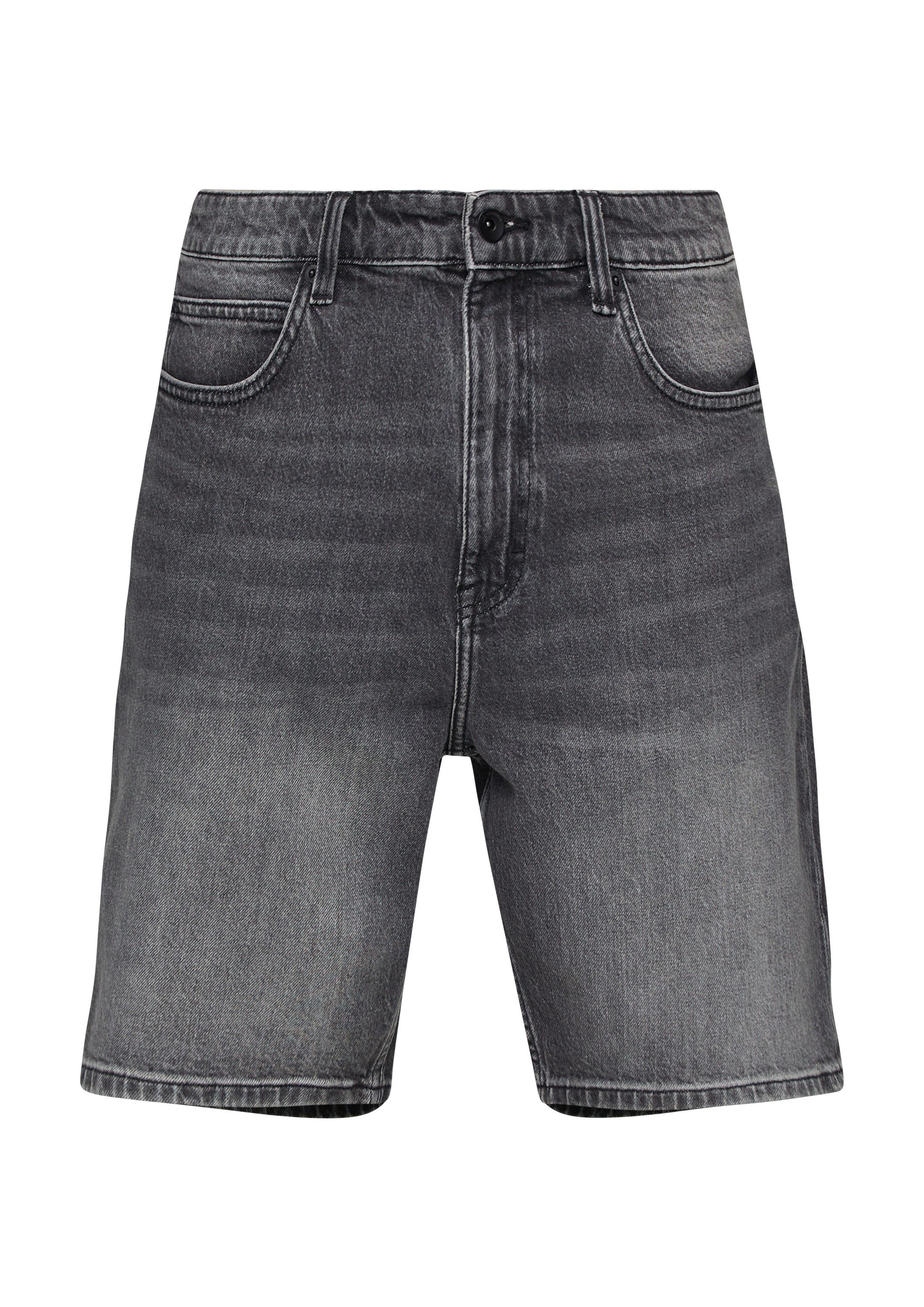 QS Jeansshorts Jeans-Hose Jeans-Shorts / Loose Fit / Mid Rise