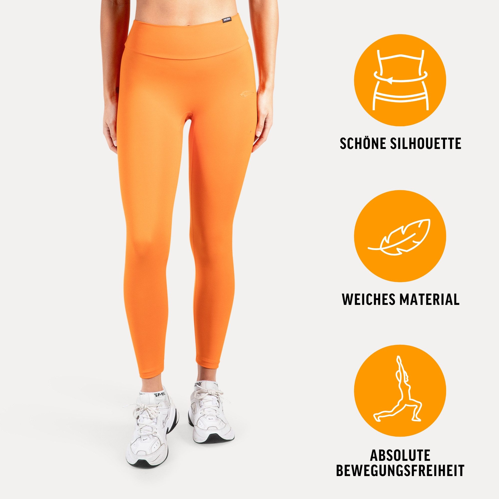 Smilodox Leggings Kenna, Elastische Funktionsleggings mit 3D Rubber Print, günstig online kaufen