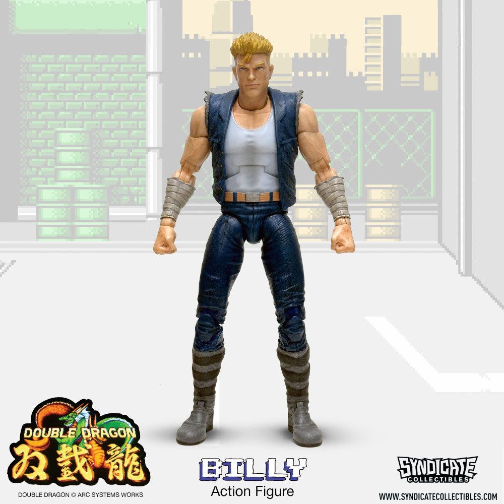 Syndicate Collectibles Merchandise-Figur Double Dragon Deluxe Actionfigur 1/12 Billy 18 cm