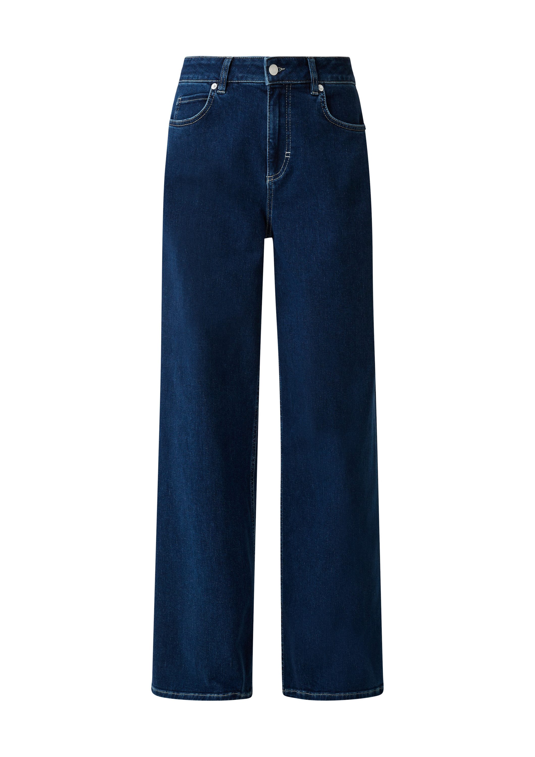 comma Weite Jeans Jeans-Hose Loose: Jeans mit Wide Leg