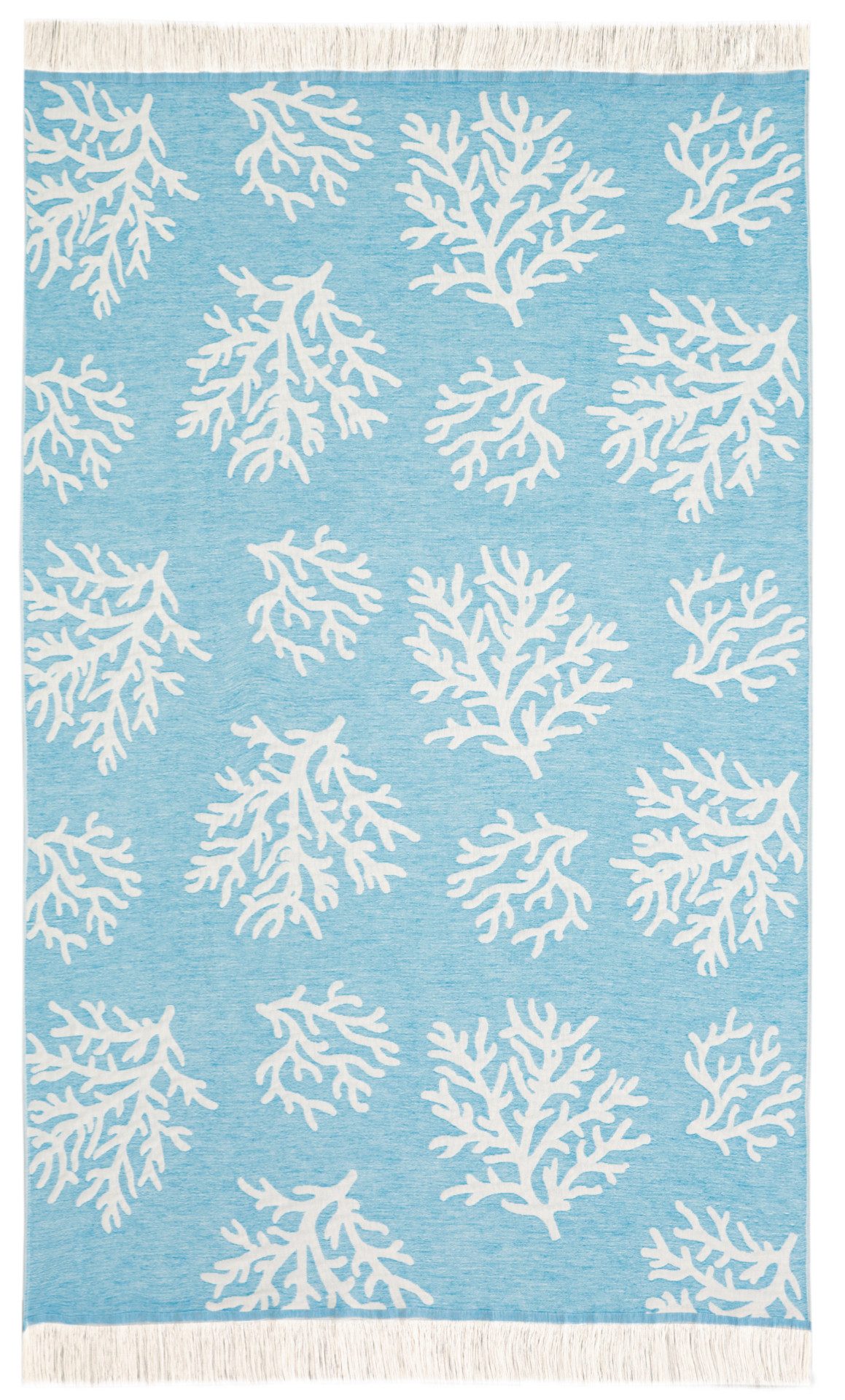 Delindo Lifestyle Hamamtuch Mali, 2er Set, 100x180, rosa blau, Strandtuch, günstig online kaufen