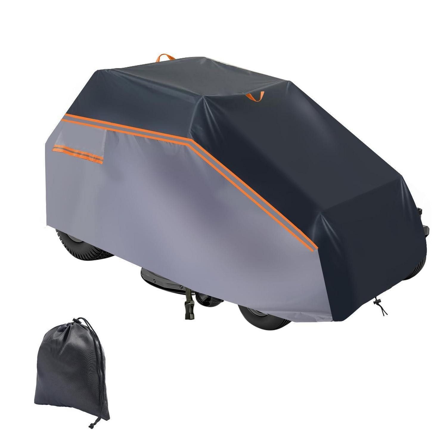 LuxusKollektion Rasentraktor-Schutzhülle Rasentraktor Abdeckung 600D Wasserdicht L201 x W140 x H117 cm