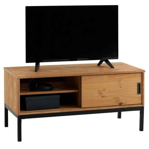 IDIMEX Lowboard SELMA, Lowboard Fernsehtisch TV Möbel Tisch Schrank 1 Tür Industrial Design h