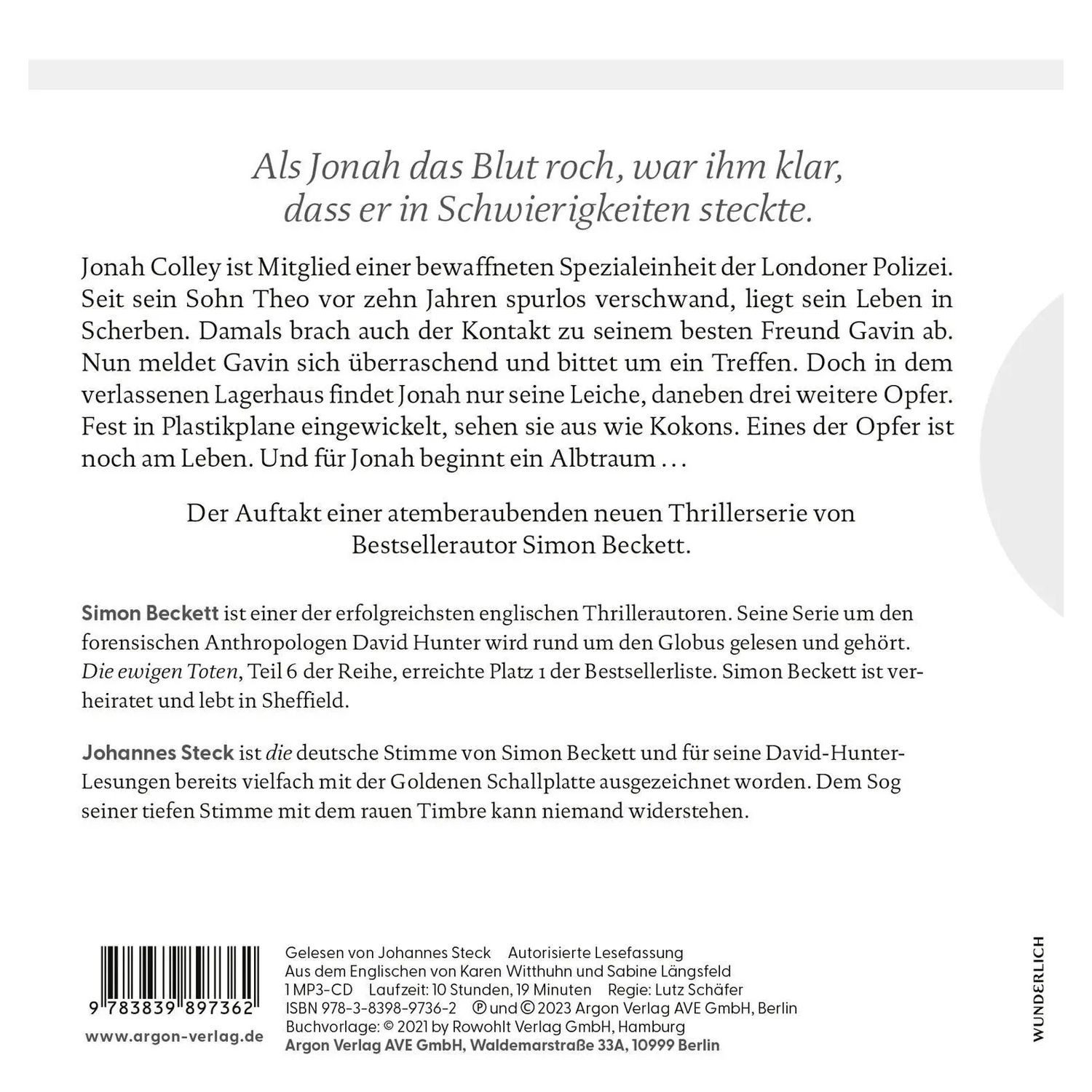 Argon Verlag Hörspiel Die Verlorenen