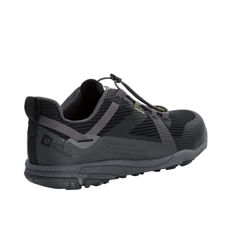 Jack Wolfskin Sneaker Spirit Low (Multifunktionsschuhe, leicht und flexible Sohle) Wanderschuh