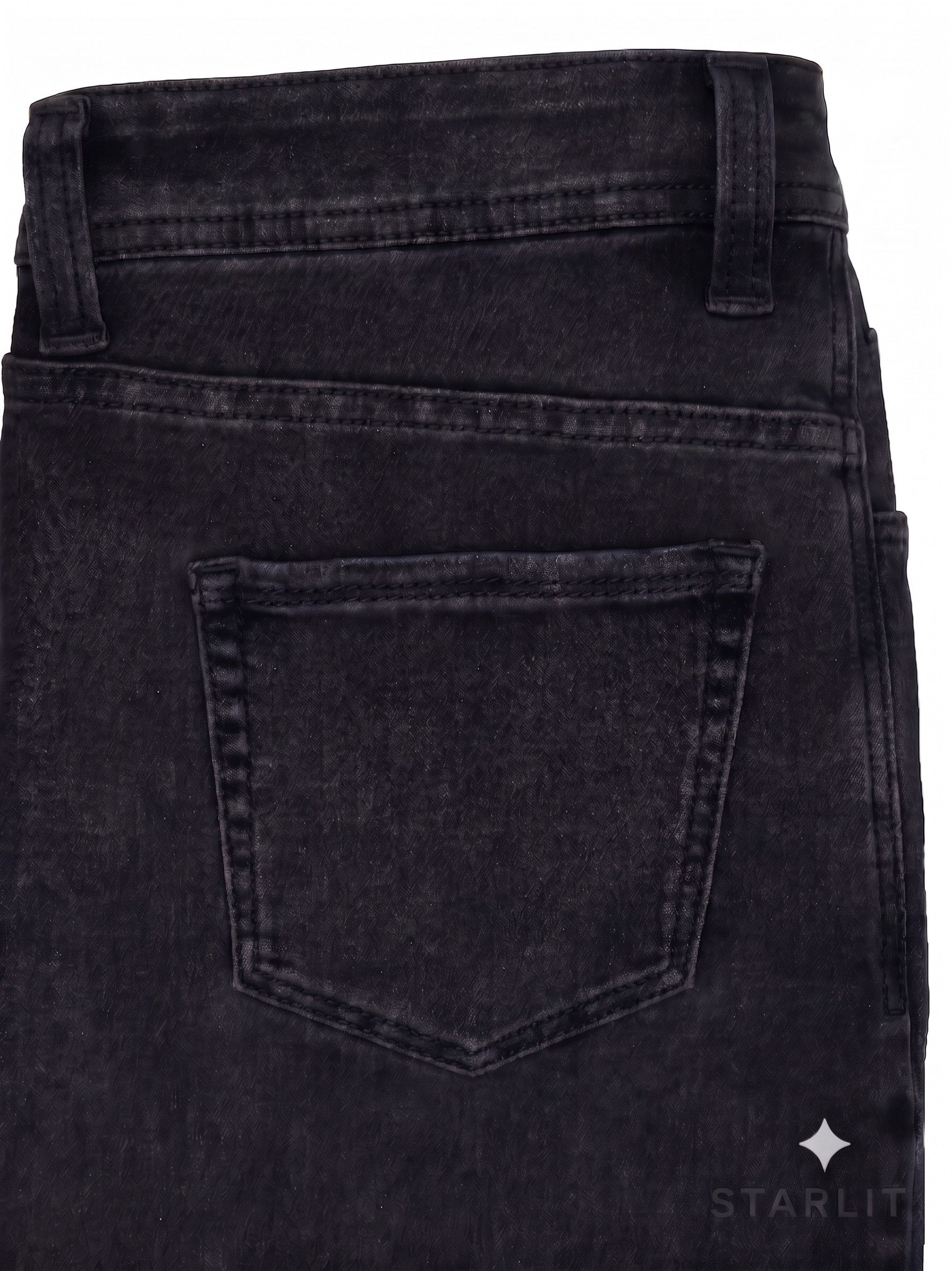 BlauerHafen Schlagjeans Damen Schlagjeans Stretch Baumwollmischung 5 Pocket mit Reißverschluss