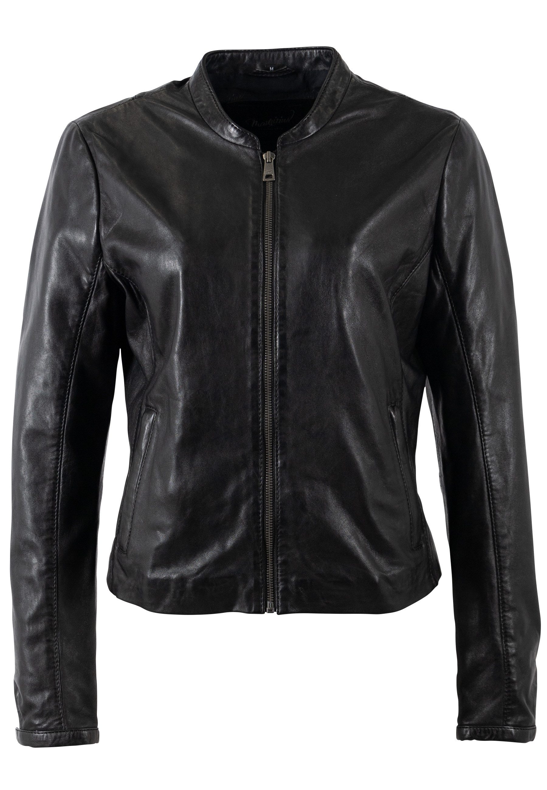 Mauritius Lederjacke MWLuena im minimalistischen Design