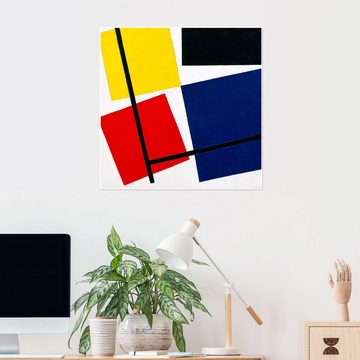 Posterlounge Poster Theo van Doesburg, Komposition IX, Büro Grafikdesign