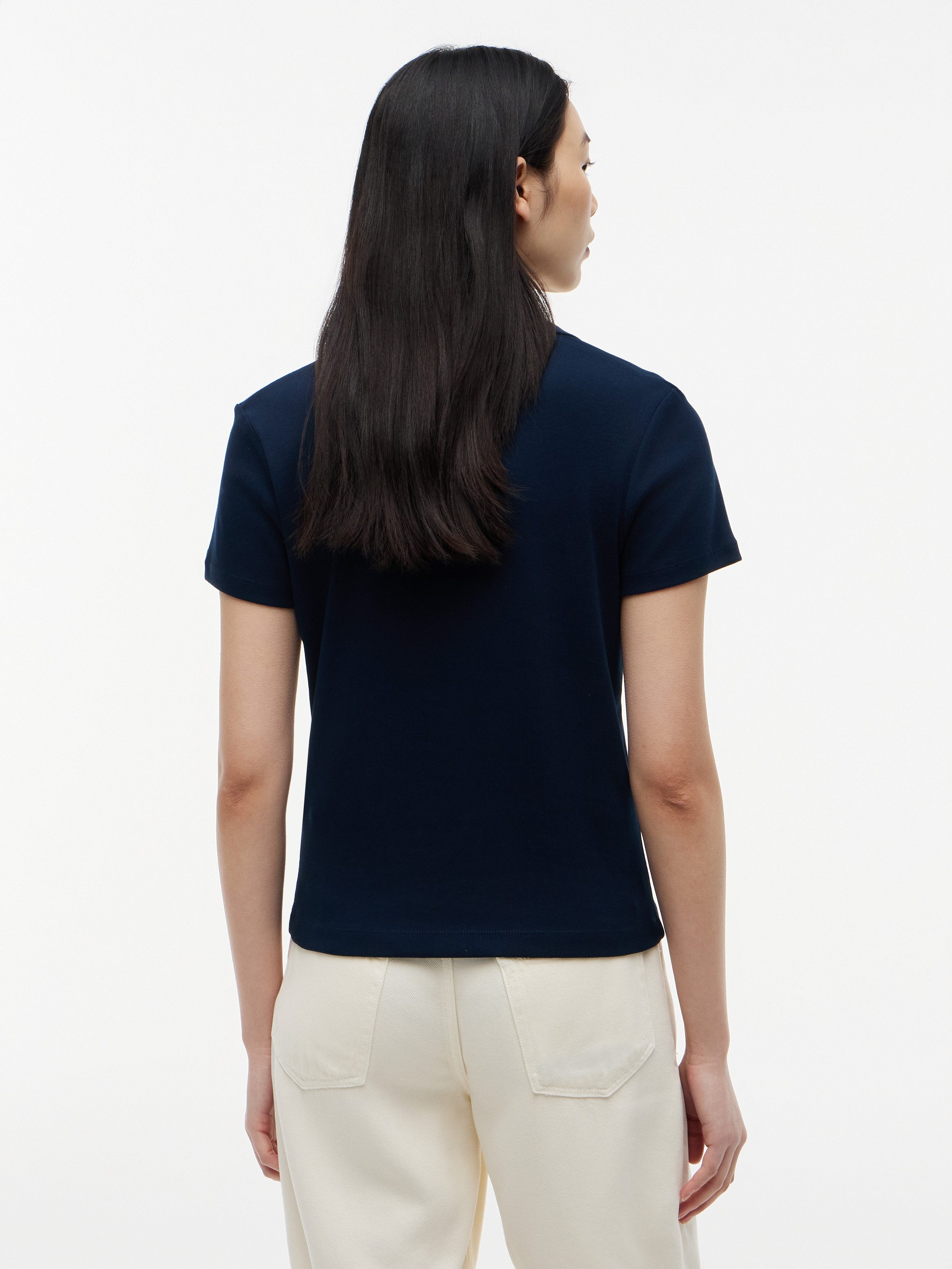 Tommy Hilfiger Poloshirt GOLD BUTTON SLIM SS POLO