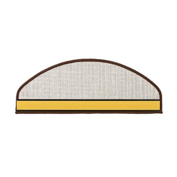 Stufenmatte Toulon, Treppenschutz, verschiedene Größen & Farben, Karat, Halbrund