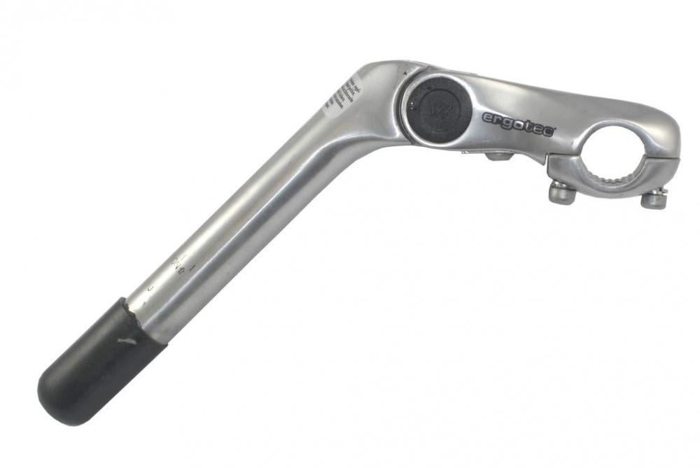 Ergotec Fahrradlenker Ergotec Vorbau Kobra Vario SL 180mm/90mm Alu silber -10/+50° 1 1/8" Ø