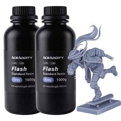 Aceaddity 3D-Drucker Flash 3D-Druckerharz, 405 nm, UV-härtendes, Hohe Präzision und Geringe Schrumpfung