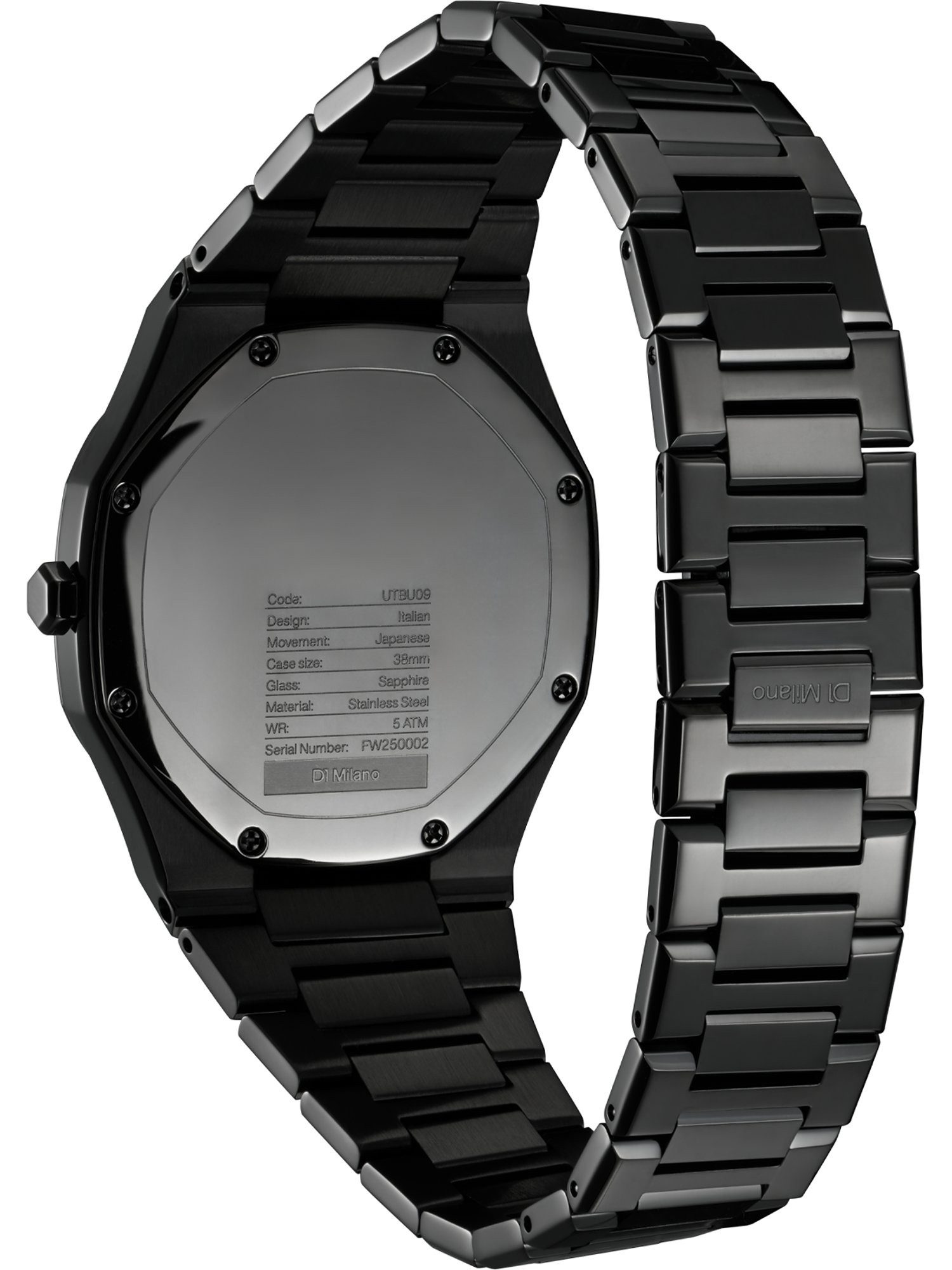 D1 Milano Quarzuhr D1 Milano Unisex-Uhren Analog Quarz, Klassikuhr