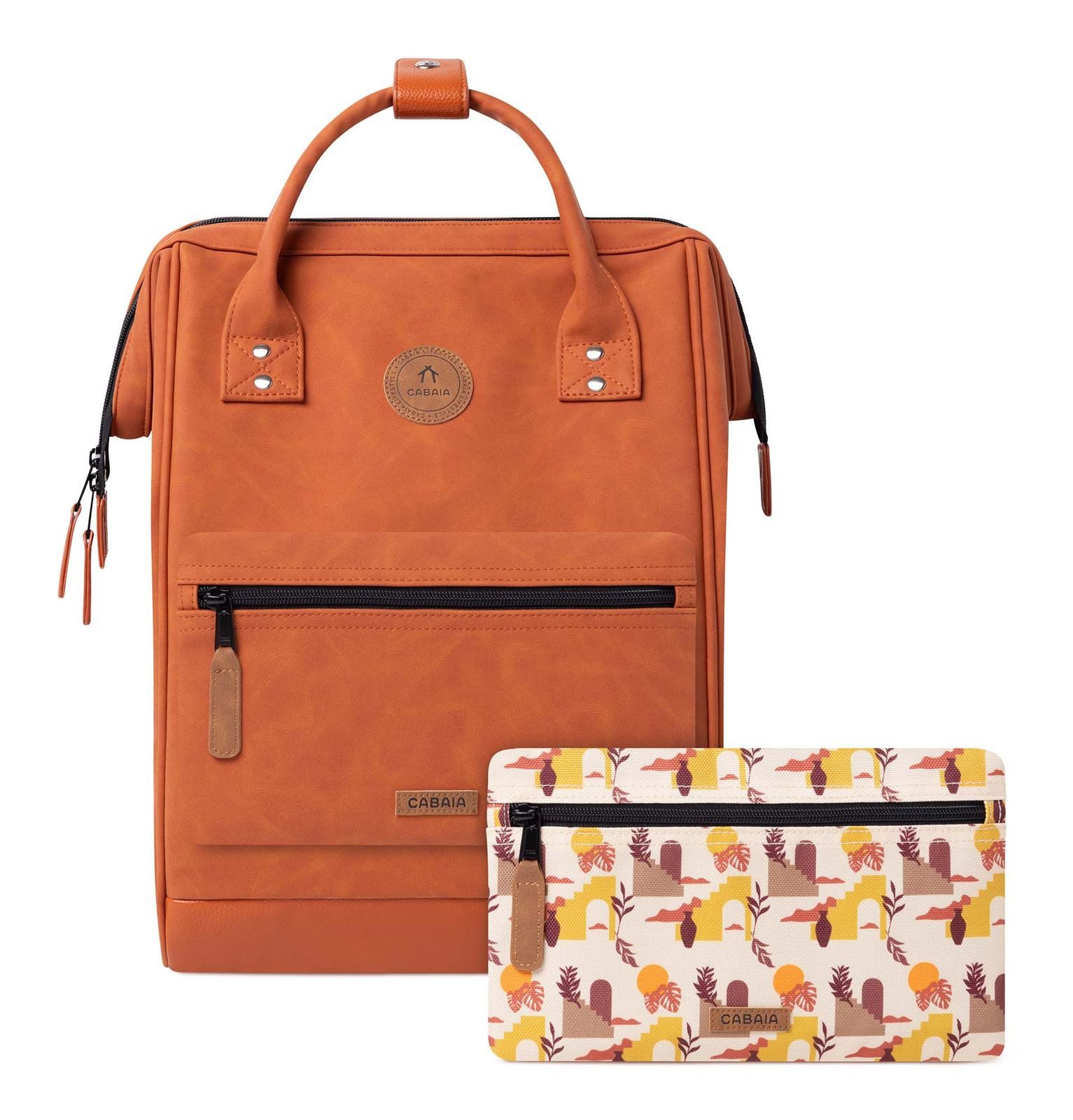 CABAIA Rucksack Vegan Nubuck Backpack (Set, günstig online kaufen