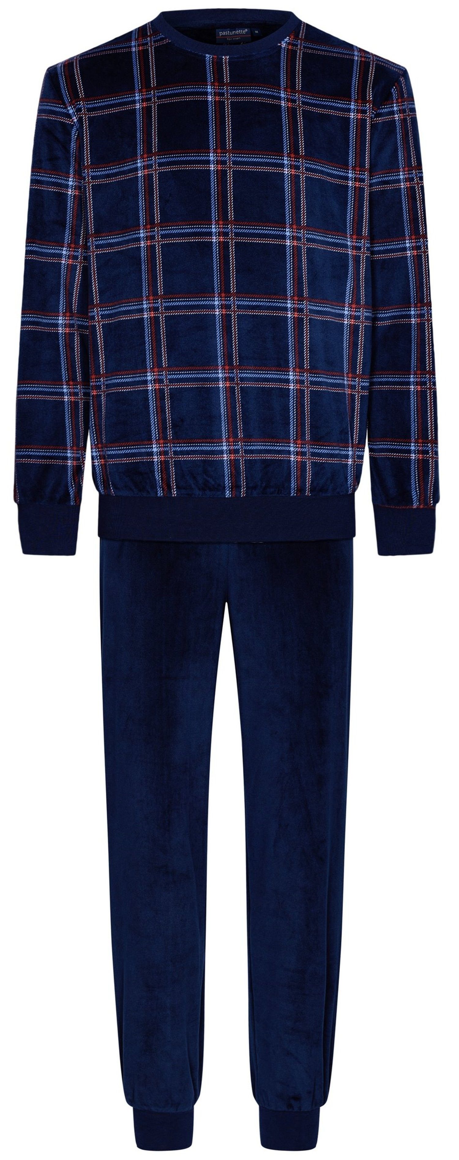 Pastunette Schlafanzug Herren Nikki Pyjama mit Bündchen (2 tlg) genial auch günstig online kaufen