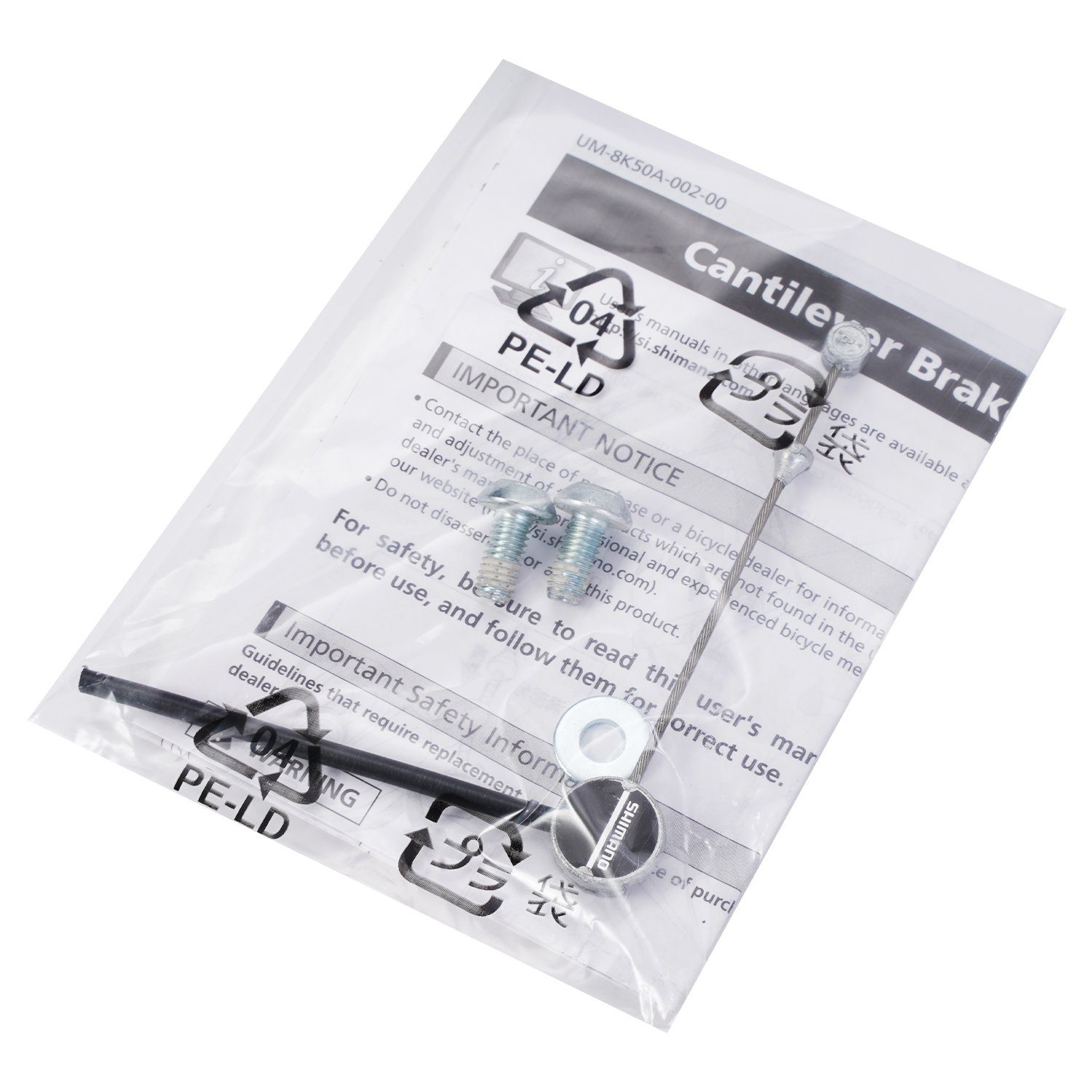 Shimano Fahrradsattel BR-CT91 Cantilever-Bremse mit Bremsbelag, Vorne VR Canit-Lever Bremsen