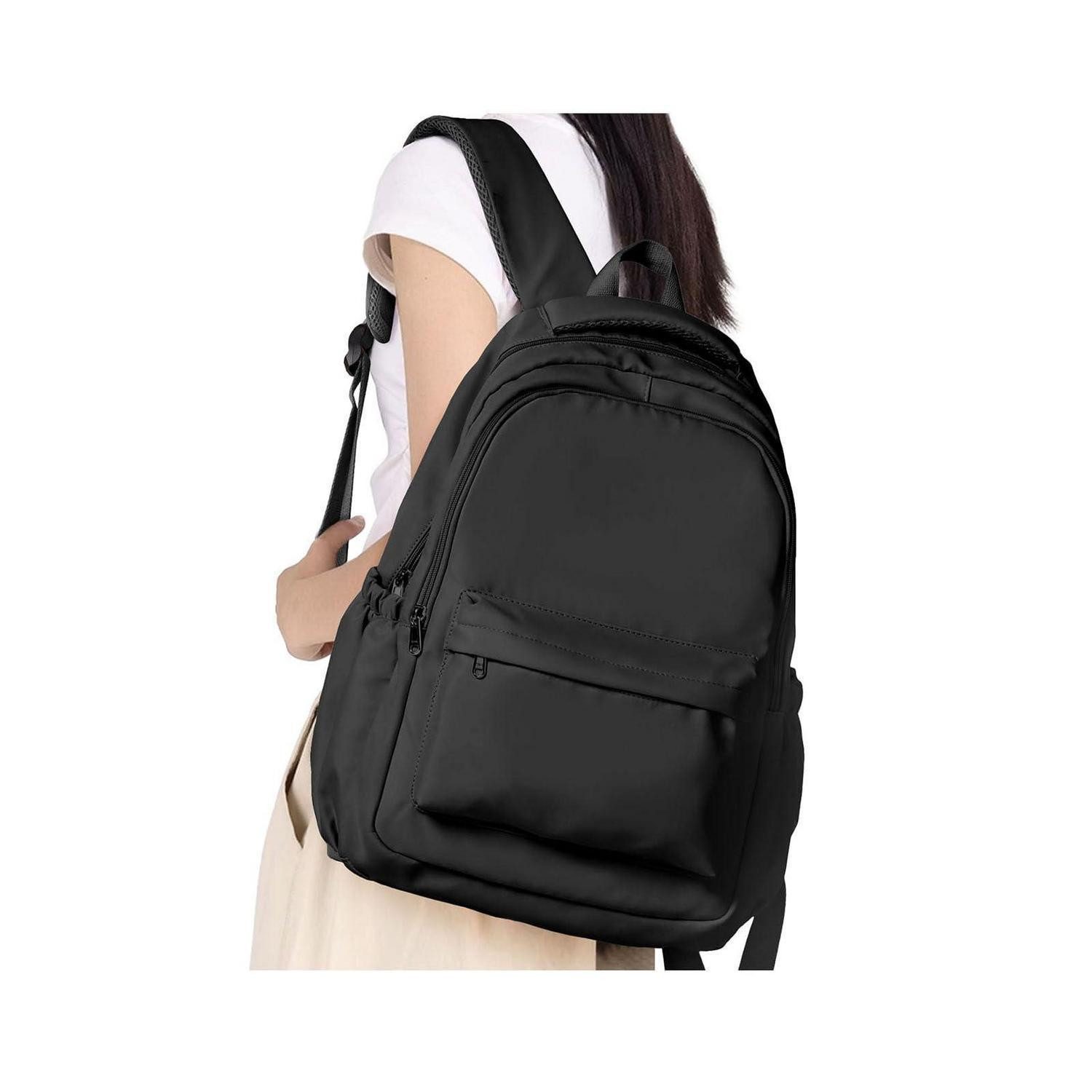 LuxusKollektion Schulrucksack Schulrucksack Teenager Mädchen Jungen Schwarz