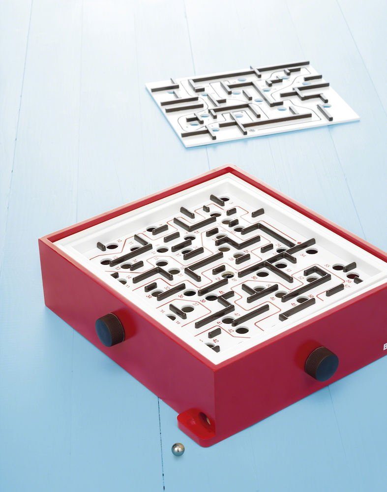 Brio Familienspiele BRIO® 34020 5 Übungsplatten mit Teile Spiel, rot Labyrinth