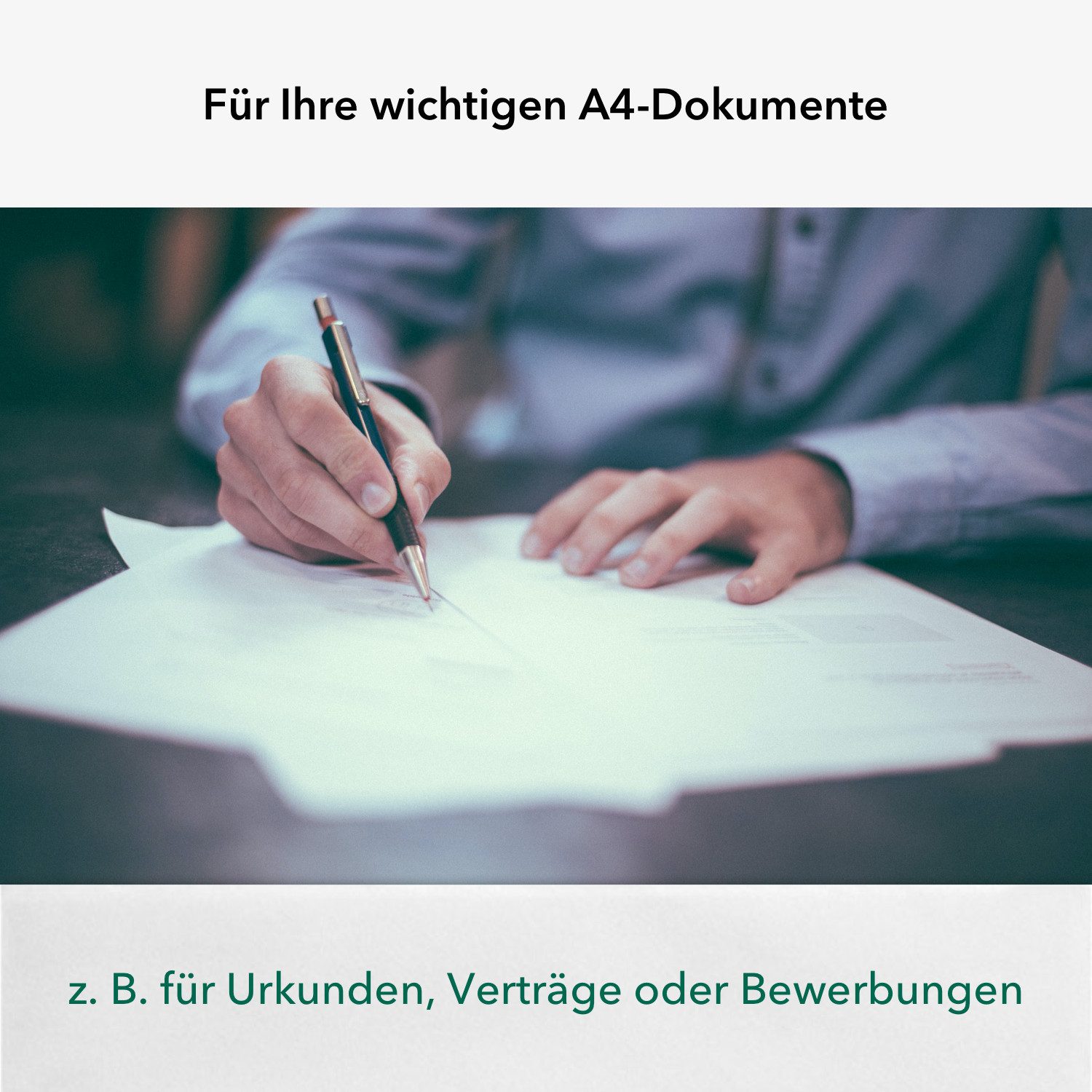 STRATAG Druckerpapier Premium Bewerbungspapier A4, 100 g/m², 250 Blatt // in 1A-Qualität, mit hoher Opazität, Farbkontrast und Bildschärfe