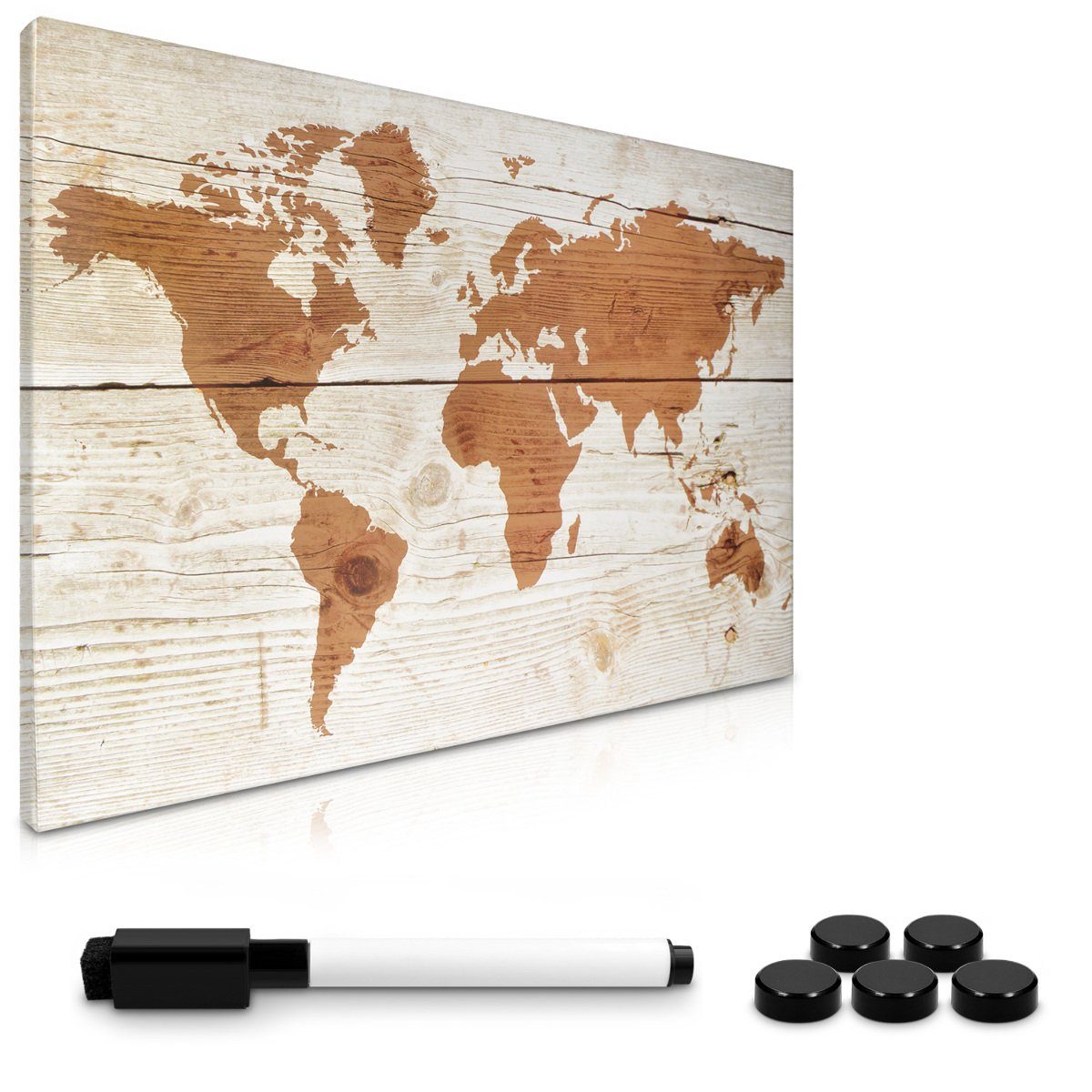 Navaris Tafel Magnetpinnwand Memoboard - 60x40 günstig online kaufen