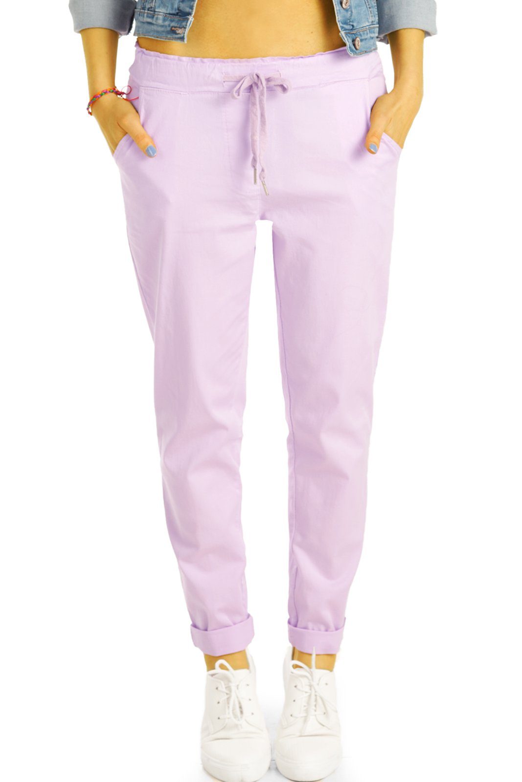 be styled Stoffhose Leichte Sommer Stoffhosen, bequem geschnittene Hosen - Damen - h29a mit Stretch-Anteil