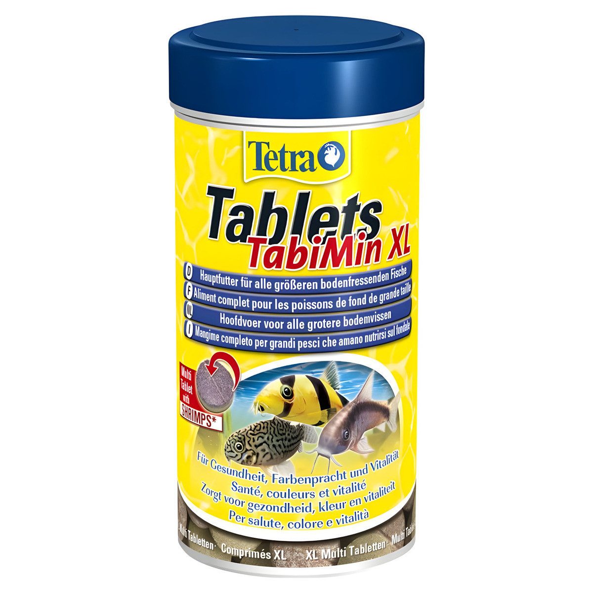 Tetra Tablets TabiMin XL 133 Tabletten, Trockenfutter für: Fische