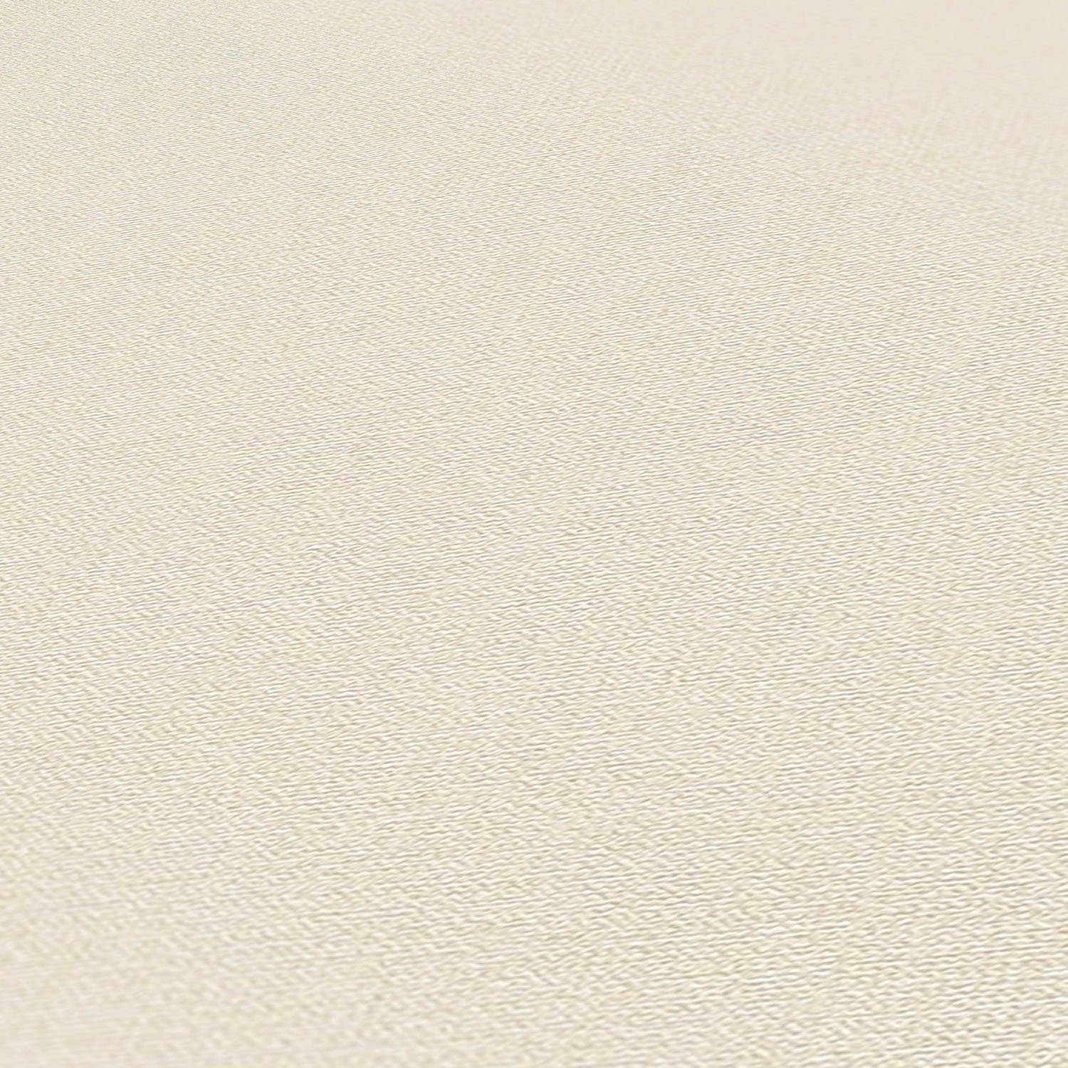 A.S. Création Vliestapete matt, leicht Beige,Weiß St), umweltfreundlich Tapete (1 strukturiert, Leinwandoptik, Natural Living skandinavisch nachhaltig PVC-Frei