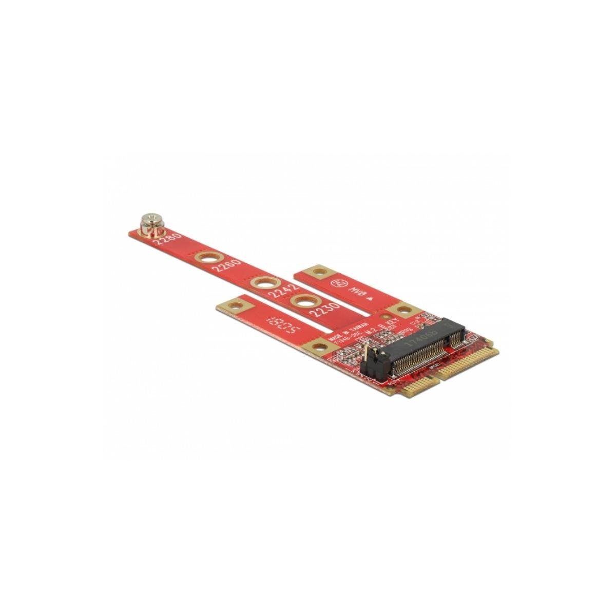 Delock 63384 - Konverter - Mini PCIe > M.2 Key-B-Slot + Micro-SIM-Slot  Computer-Kabel, mini PCIe, mini PCIe