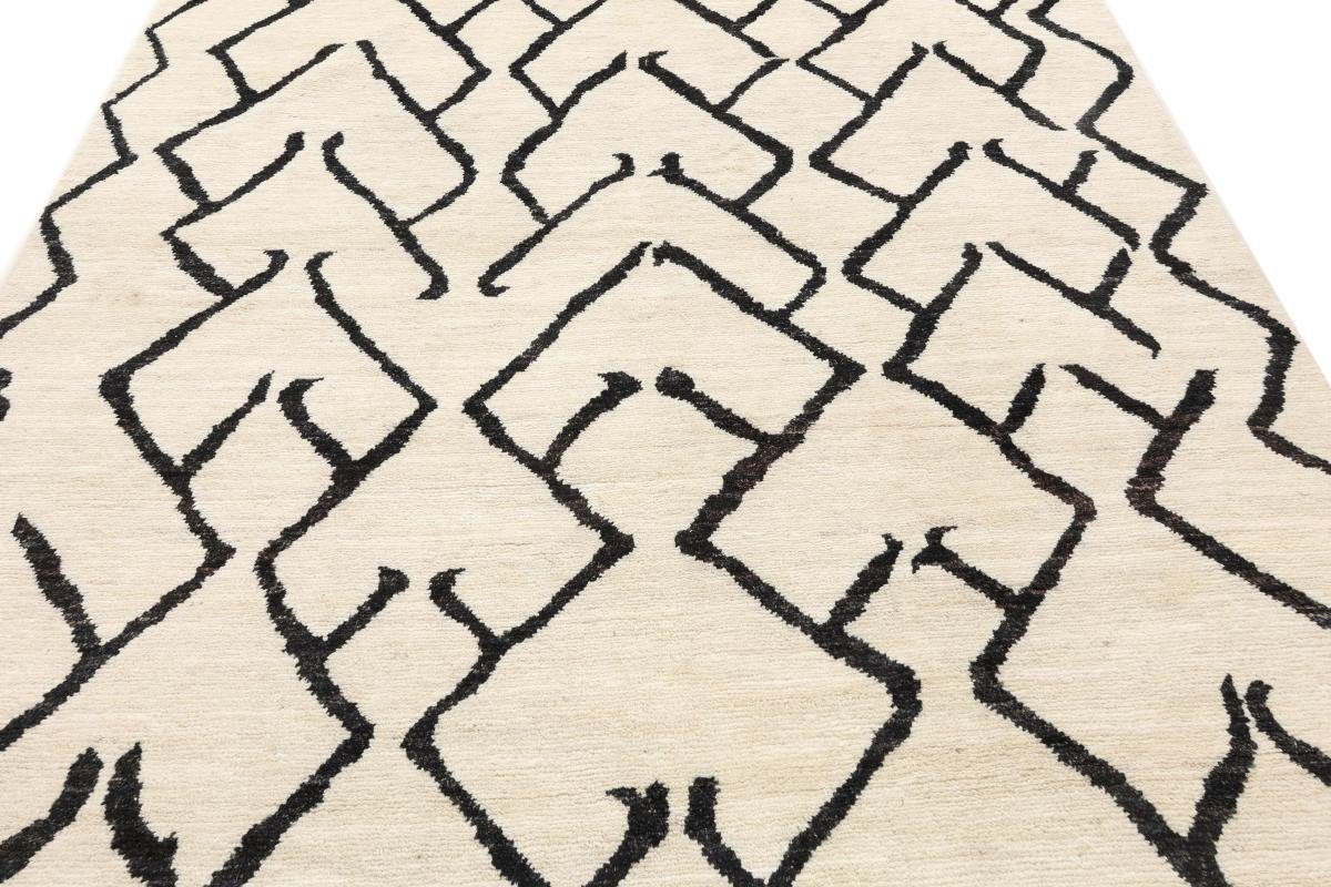 Maroccan Orientteppich Nain Handgeknüpfter Berber Orientteppich, Höhe: 20 197x298 Trading, mm rechteckig, Moderner