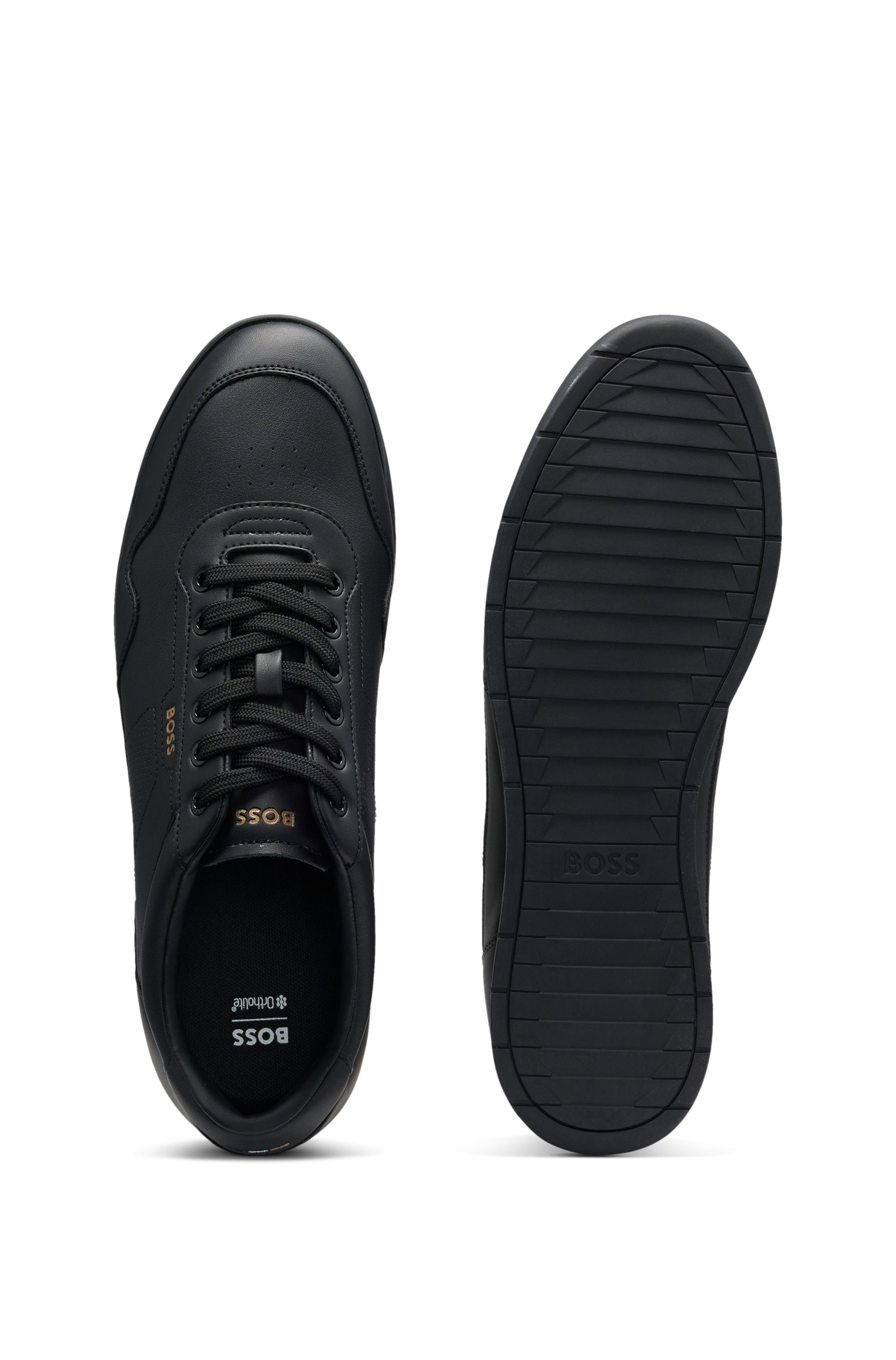 BOSS Nitan Sneaker Basic-Schnürer, Halbschuh, Freizeitschuh, Casual-Schnürs günstig online kaufen