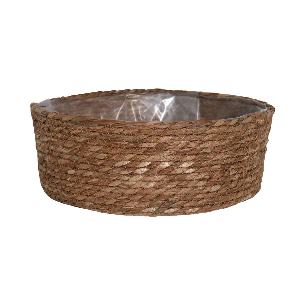 Blumentopf Pflanzschale SEASON braun D35cm aus Pflanzenfaser