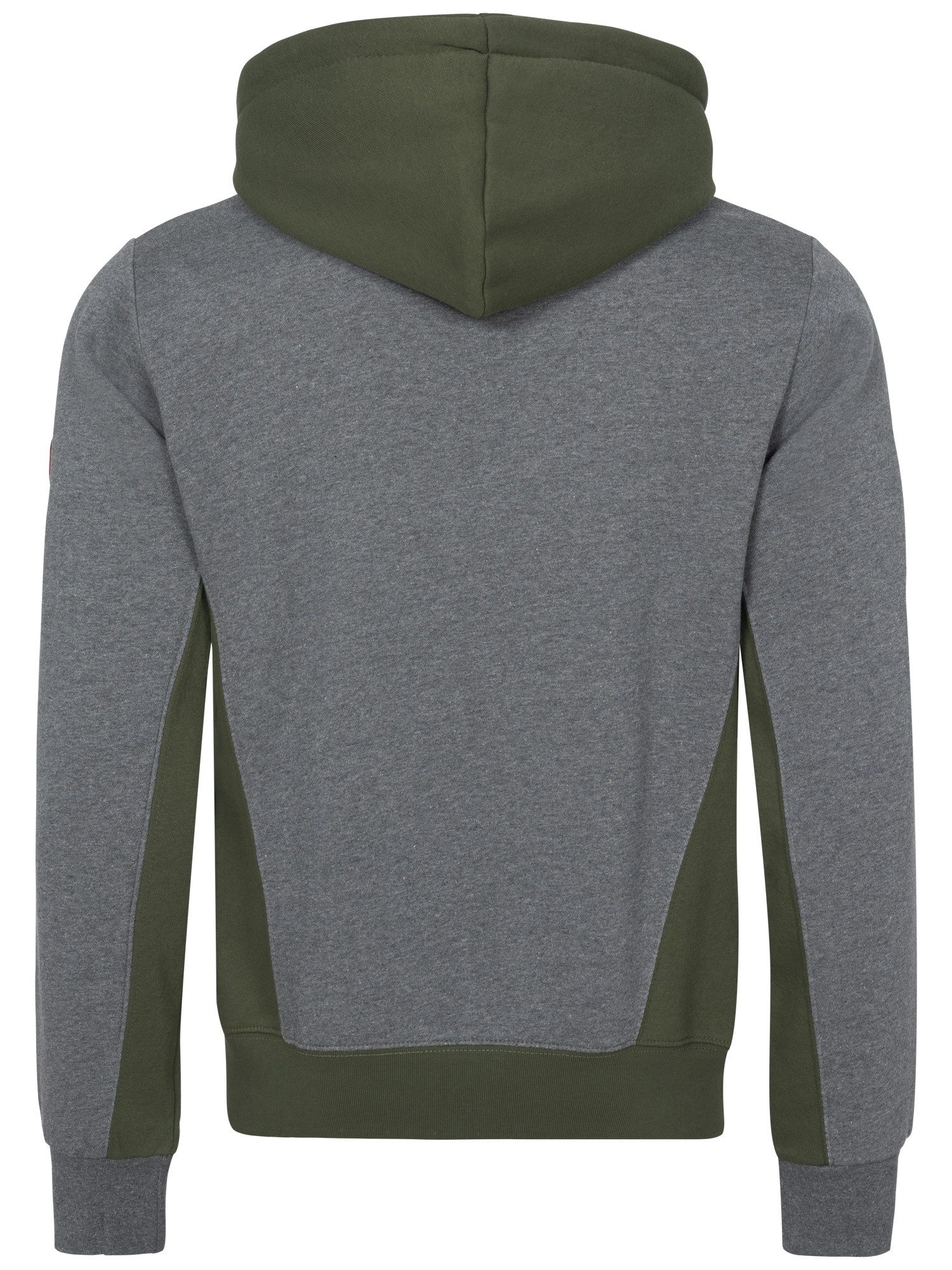 Rock Creek Kapuzenpullover Sweatjacke Herren Hoodie Reißverschluss H-413 mit Stehkragen – Bild 4 von 5