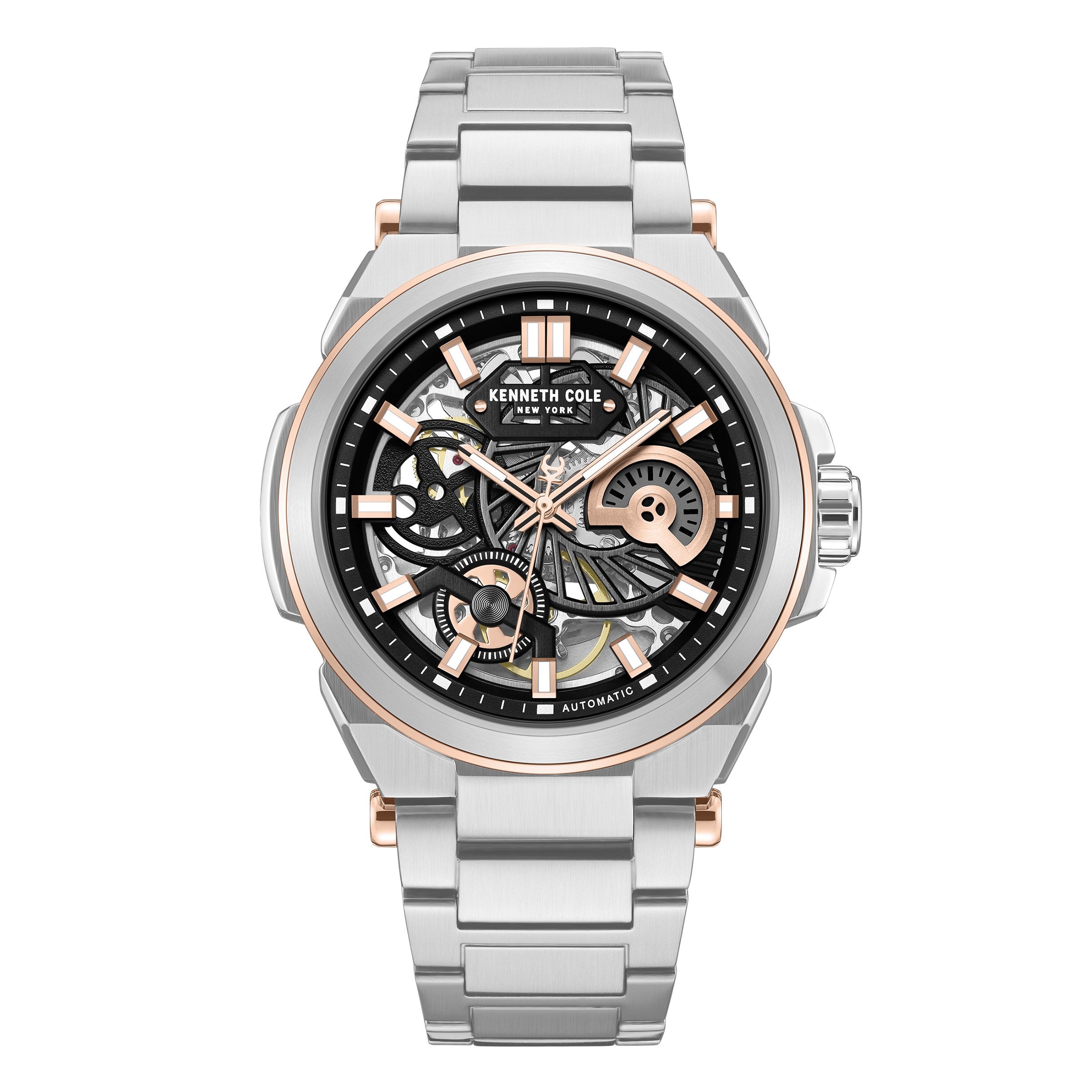 Kenneth Cole Automatikuhr Automatikuhr Herrenuhr 42 mm Automatik Herren