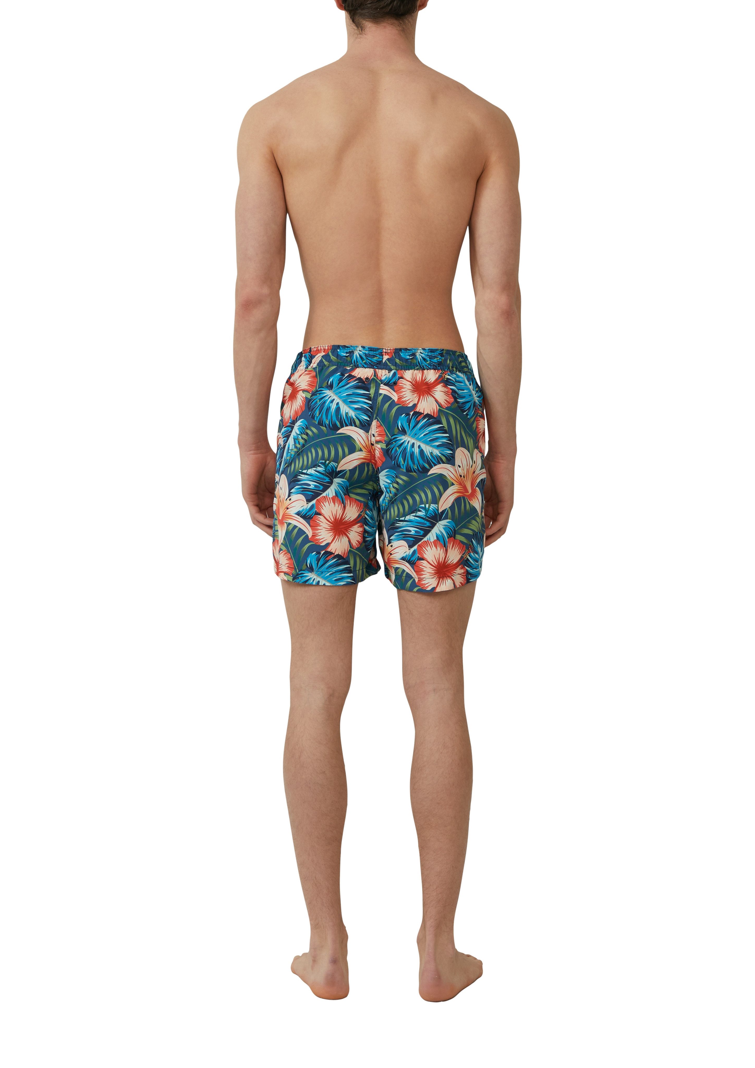 s.Oliver Strandshorts Sommerhose mit All-Over Print günstig online kaufen