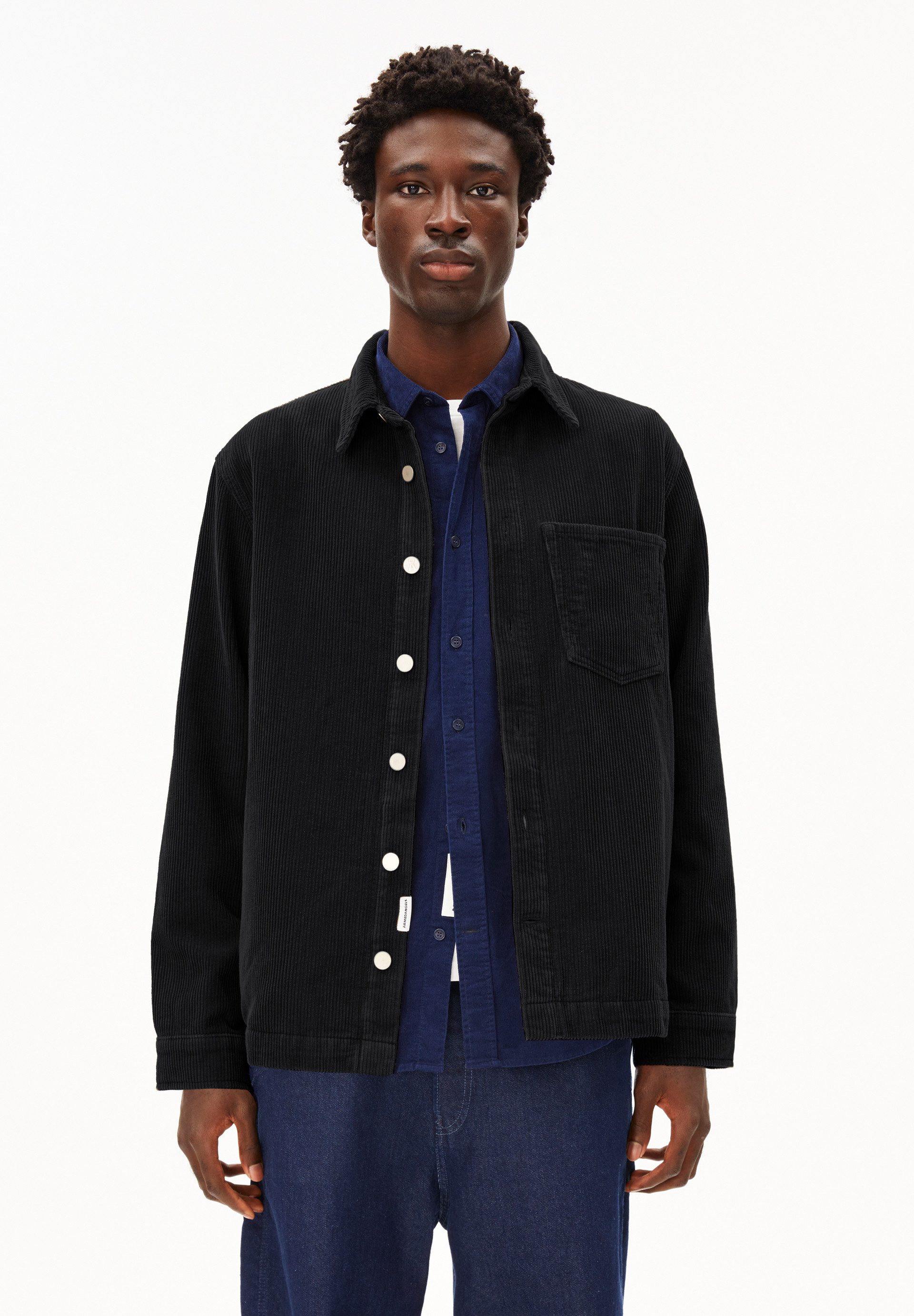Hemdjacke YUNAAI CORDUROY Overshirt aus Bio-Baumwoll Mix