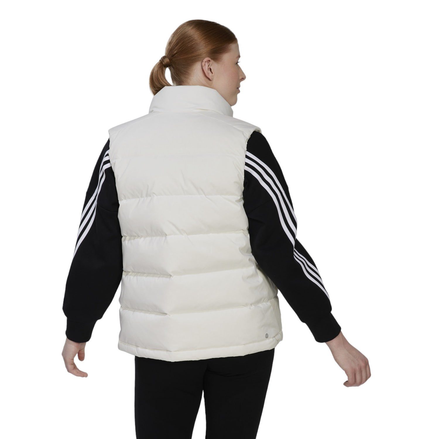 adidas Performance Daunenweste Helionic (100% rec. Polyester) weiss Damen