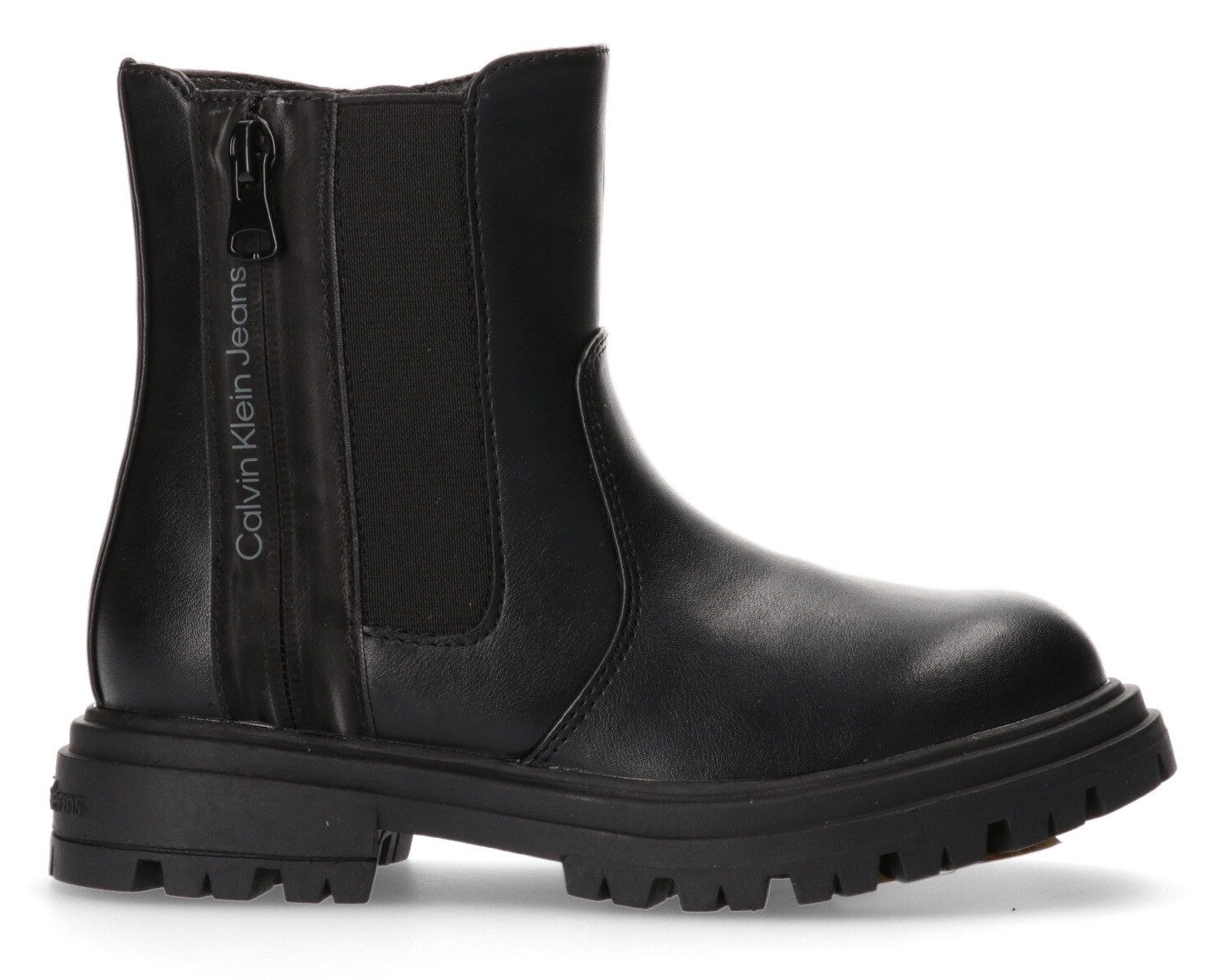 Calvin Klein Jeans Chelseaboots Winterstiefel, Schnürstiefel, Boots mit coolem Blockabsatz