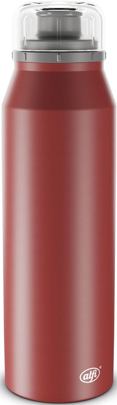 Alfi Isolierflasche ENDLESS ISO mat Edelstahl, 500 ml BOTTLE, mediterranean red