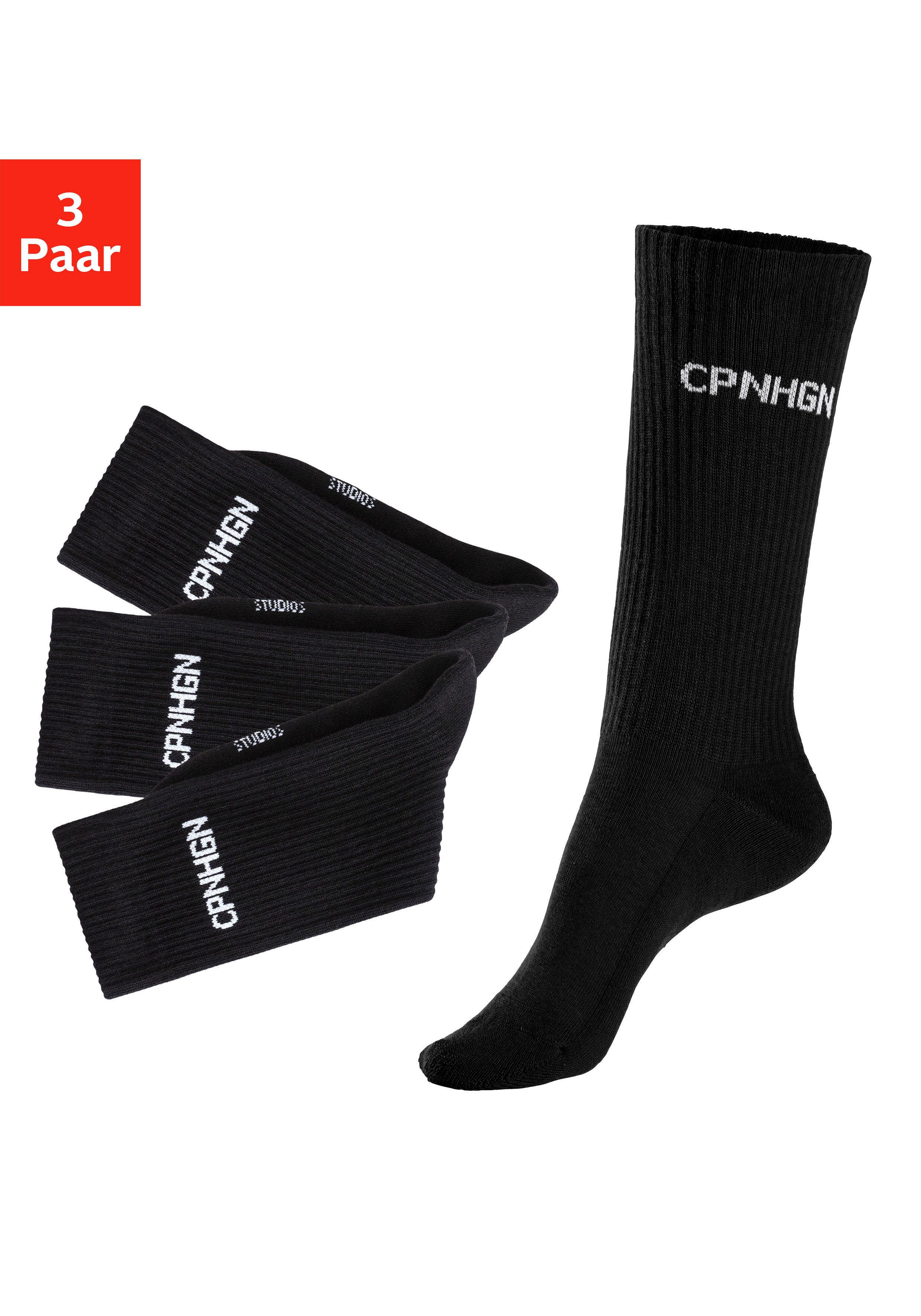Copenhagen Studios Tennissocken (Packung, 3-Paar) mit Halbfußfrottee günstig online kaufen