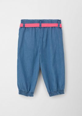 s.Oliver 7/8-Hose Jeans / Relaxed Fit / High Rise / Wide Leg