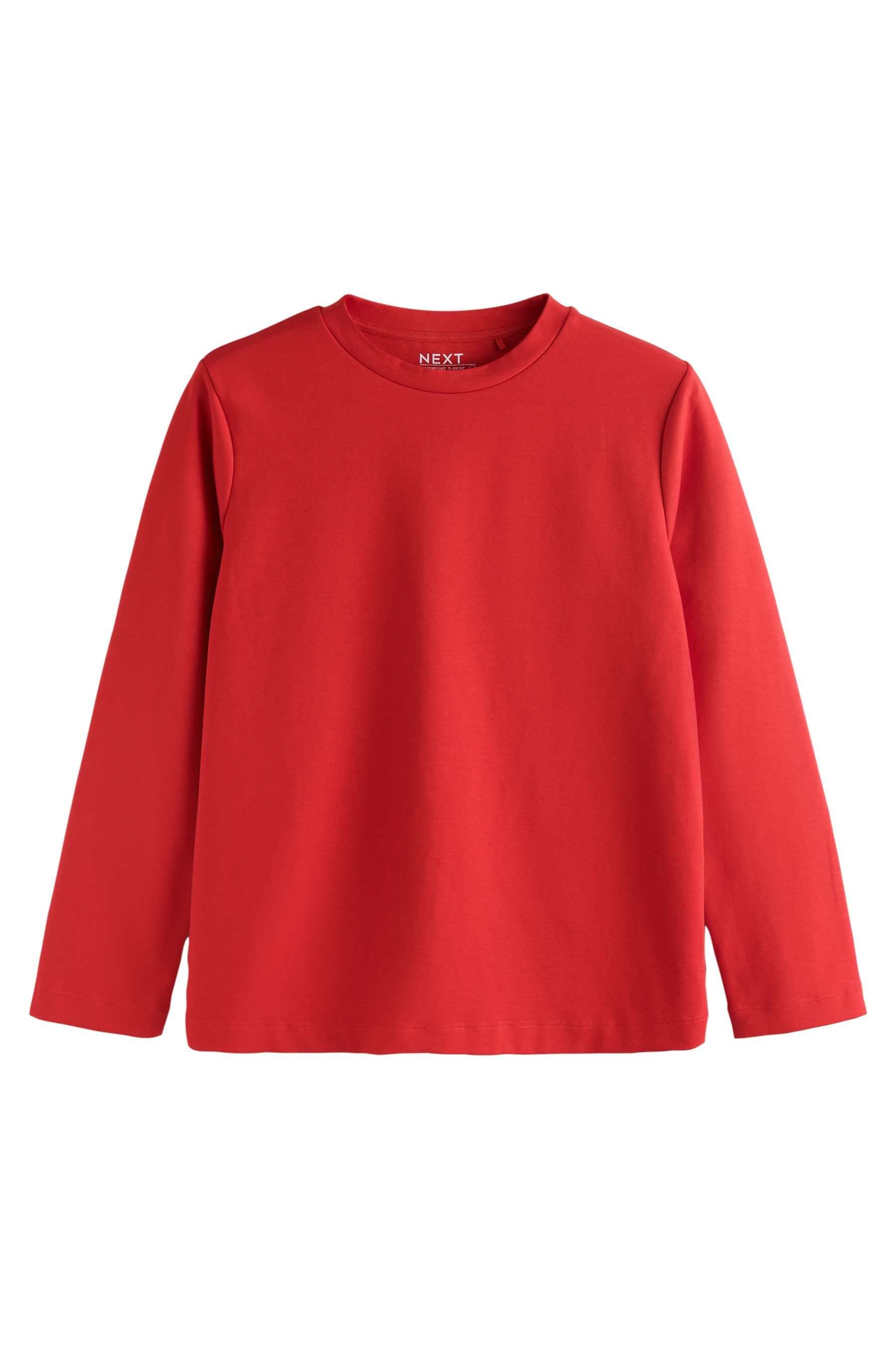 Next Langarmshirt Rundhals-Langarmshirt aus schwerem Stoff (1-tlg)