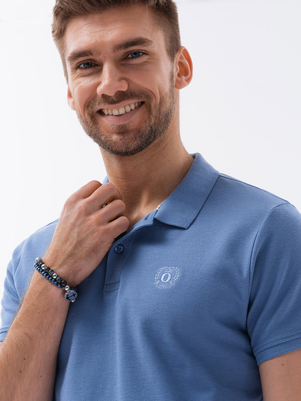 OMBRE Poloshirt Ombre Herren Pique-Strick-Poloshirt - günstig online kaufen