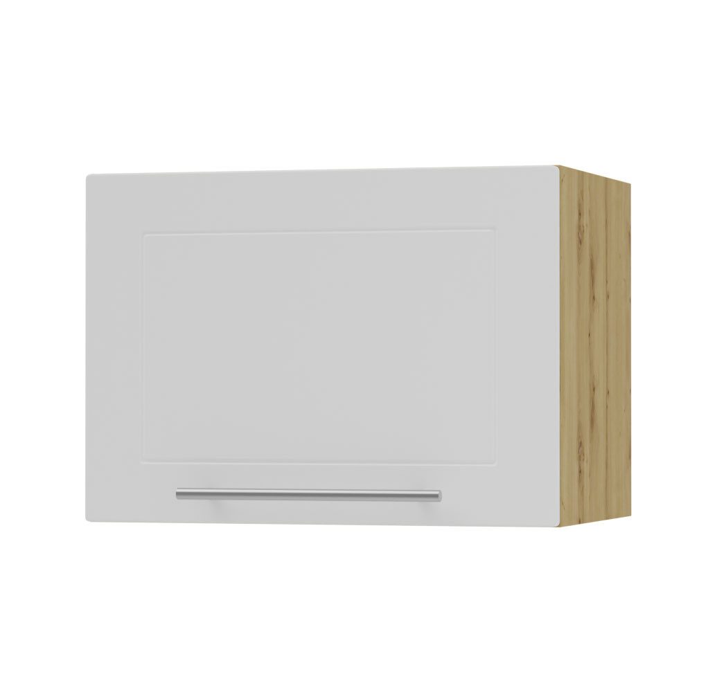 weiß matt | Korpus: eiche artisan