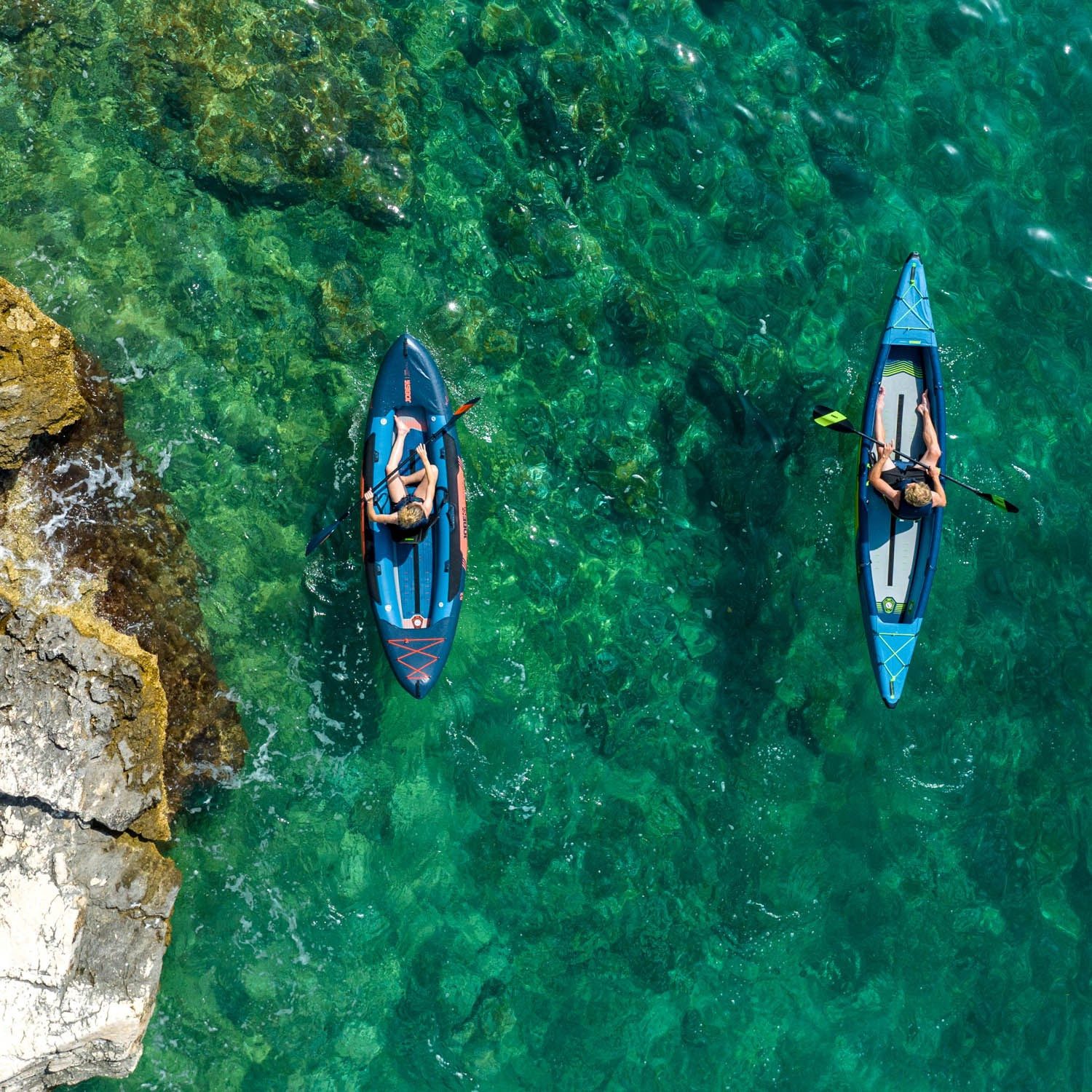 Jobe Tourenkajak Jobe Tasman Kayak Set 2 Personen aufblasbar Kanu Tourenkajak Kajak